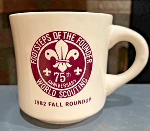 Taza BSA DE COLECCIÓN Boy Scouts America 75 Aniversario Scouting Mundial Otoño Roundup 82 - Imagen 1 de 8