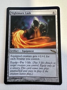 MTG Magic The Gathering Mirrodin Nightmare Lash Rare LP - Picture 1 of 2