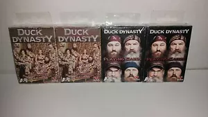 Duck Dynasty Playing Deck of Cards Set of 4 - Cardinal Brand Camo NEW - Picture 1 of 1