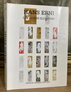 Catálogo razonado de libros ilustrados de Hans Erni. Liminario del artista. GIROU - Imagen 1 de 3