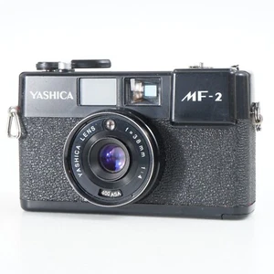 :Yashica MF-2 35mm Film Point & Shoot Camera w/ 38mm f/4 Lens (2105) - Picture 1 of 6