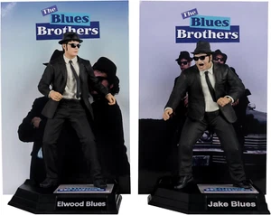 McFarlane Toys The Blues Brothers Jake & Elwood Blues 6" Posed Figure 2 Pack New - Picture 1 of 10