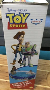 Disney Pixar Toy Story Qiuck Set Kiddie Pool 6' x 15" Buzz Light Year Woody NEU! - Bild 1 von 4