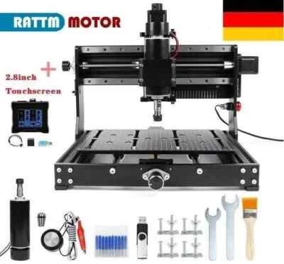 【DE】3020 Plus Engraving Machine,500W CNC Router+touchscreen offline controller - Bild 1 von 4