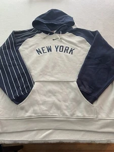 NY Yankees Nike Team Genuine Merch MLB Hooded Sweatshirt 2XL - Picture 1 of 5