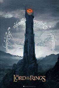 LotR Affiche Seigneur des Anneaux Tour de Sauron 61x91,5cm