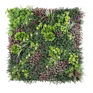 40" Artificial Grass Mats 3D Mixed Plant Wall Ledge Decor For Home Festival #11 - Picture 1 of 7