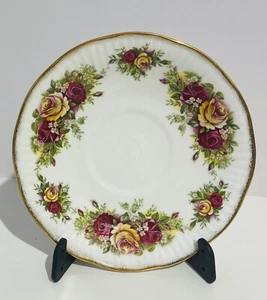 5,75 ""Englischer Garten"" Untertasse von Elisabethan | Knochenchina Made in England - Bild 1 von 3