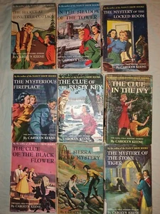 The Dana Girls Mystery Series books lot of 9 pic cvr #2,3,7,10,11,14,18,23,25 - Picture 1 of 12