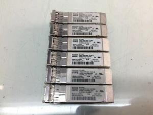Lot of 6 HPE E7Y09A 16Gb SFP+ SW Transceiver Module AFBR-57F5AMZ-HP3 793443-001 - Bild 1 von 3