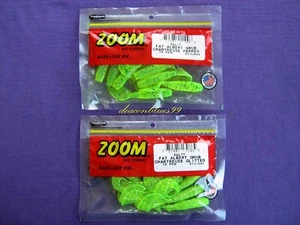 2 Packungen Zoom 3" Fat Albert Maden - 10 pro Packung - Diagramm Glitzer/Diagramm Pfeffer - Bild 1 von 4