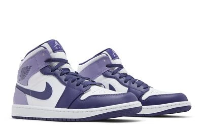 Nike Air Jordan 1 Mid Sky J Purple Retro Sneakers Men's Sizes - Image 1 of 3