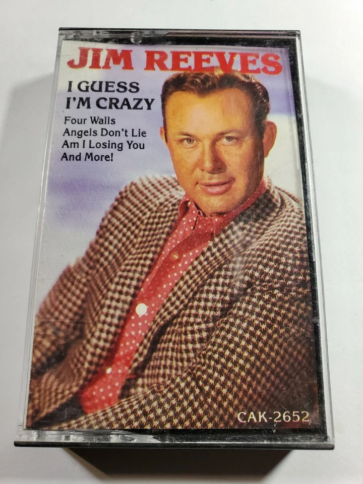 Jim Reeves- I Guess I’m Crazy- Cassette VG CS11 Foto 1 de 1