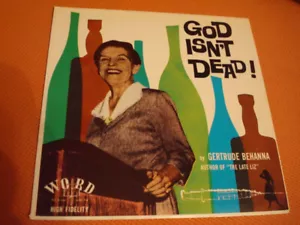 GOD ISN'T DEAD GERTRUDE BEHANNA RECORD LP - Imagen 1 de 1