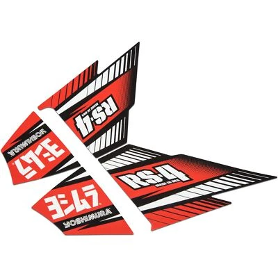 Juego de calcomanías silenciador Yoshimura RS-4 - 4/piezas RS4-NB005 Foto 1 de 3