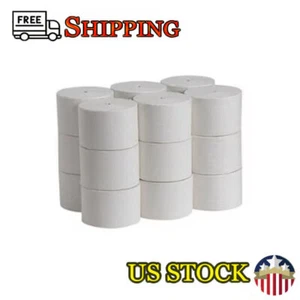 Compact Coreless One-Ply Bath Tissue Septic Safe White 3,000 Sheets/Roll New - Picture 1 of 11