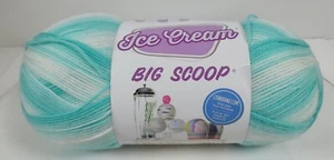 Lion Brand ~ Ice Cream Big Scoop Baby Yarn ~ Mint ~ 10 oz - Picture 1 of 8