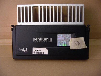 CPU PROCESSOR INTEL PENTIUM II 266 MHZ SLOT1 MMX ----47 - Immagine 1 di 2