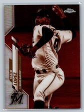 2020 Topps Chrome Pablo Lopez Miami Marlins #152