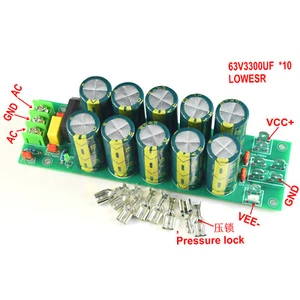 1pc HIFI AMP 63V 3300UF*10 Amplifier Rectifier Power Supply Board Power Array - Picture 1 of 3
