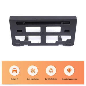 Replacement ABS Car Front Bumper License Plate Holder For Ford Ranger 2019-2022 - Picture 1 of 9