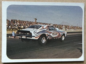 DUANE JACOBSON 1973 FLEER AHRA RACE USA Card #53 ottime condizioni - Foto 1 di 2