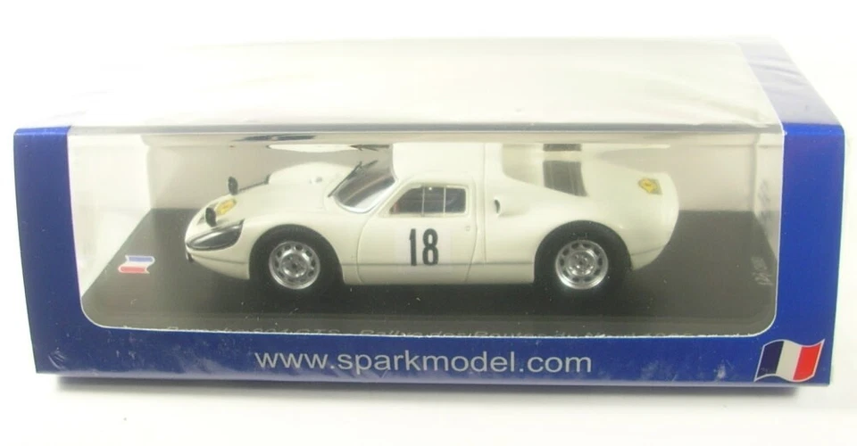 Spark Model 1/43 Porsche 904 GTS N.18 Rallye des Routes du Nord 1966 Modellino