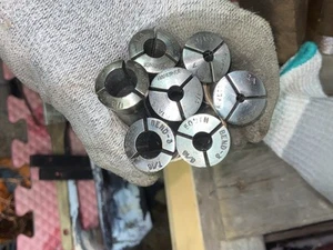 7 South Bend And Hardinge 4c Collets - Picture 1 of 2