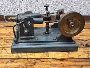 Vintage Horizontal Double Piston Steam Engine Model High Quality Handmade - Picture 1 of 7