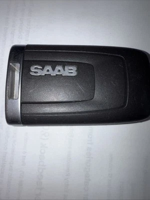 Used Original SAAB Key Fob Remote Keyless Transmitter OEM NBG009768T Locked - Image 1 of 4