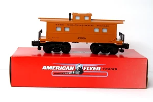 Modern American Flyer 49006 S Gauge Milwaukee Roads Animated Caboose UNRUN OB - Picture 1 of 7