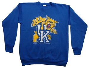 UK Kentucky Wildcats L Tultex Crewneck Sweatshirt Vintage 50/50 Pullover Made in USA - Bild 1 von 11