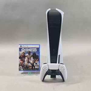 Sony PlayStation 5 Disc Edition PS5 825GB Blanco Consola Sistema de Juegos CFI-1015A - Imagen 1 de 14