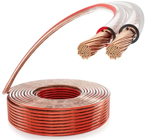 Poppstar Lautsprecherkabel 30m 2x2,5 mm² (Kupfer OFC, Mantel PVC) - Bild 1 von 6