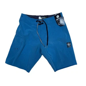 Volcom Lido Solid Mod 20" Boardshorts Deep Water A0811709 - Bild 1 von 3
