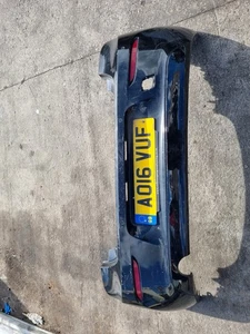 BMW F20 LCI 1 SERIES 5 DOOR HATCHBACK 2015-2019 BUMPER (REAR) BLACK - Picture 1 of 4