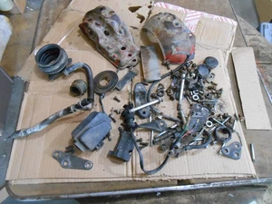Honda 300 TRX 300 Four Trax 91 2wd utility misc parts lot bolts screws hardware - Picture 1 of 3