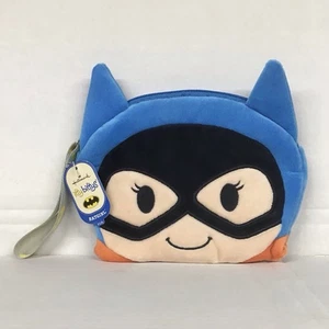 HALLMARK ITTY BITTYS ~ BATGIRL ~ Wristlet Purse Zipper Pouch ~ Plush ~ NWT - Imagen 1 de 2