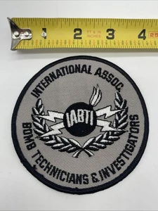 International Association Of Bomb Technicians & Investigators IABTI Patch 4” - Picture 1 of 4