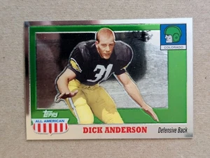 2005 Topps All American Retired Edition - Dick Anderson #32 Chrome /575 - Bild 1 von 5