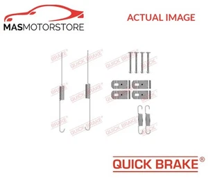 BRAKE DRUM SHOES FITTING KIT REAR QUICK BRAKE 105-0888 A FOR ISUZU D-MAX II - Picture 1 of 7