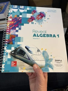 McGraw Hill Reveal Math Volume 1 Teacher Edition Algebra 1 2020 - Foto 1 di 3