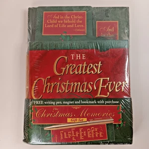 Greatest Christmas Ever Memories Geschenkset - Journal, Geschenkbuch, Stift, Magnet - NEU - Bild 1 von 5