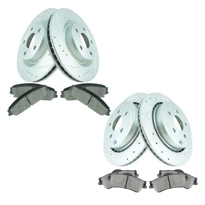 TRQ BKA12787 Brake Kit For Pontiac G8 2008-2009 Front Rear 92193446 - Image 1 of 4