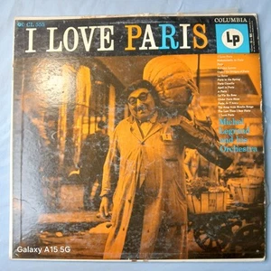 Michel Legrand and His Orchestra / I LOVE PARIS - Columbia Records CL-555 - Picture 1 of 8