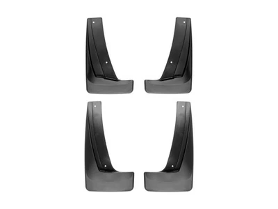 Juego de guardabarros WeatherTech personalizados sin taladro para GMC Terrain - delanteros y traseros Foto 1 de 4