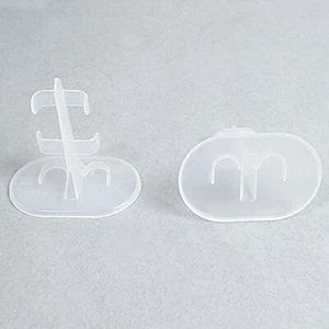 10 Pcs Transparent Doll Stand Support Up Model Display Holder Plastic Prop Tool - Picture 1 of 4
