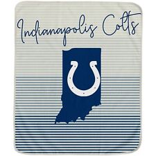 Indianapolis Colts NFL 60'' x 70'' Ultra Fleece State Stripe Plush Blanket