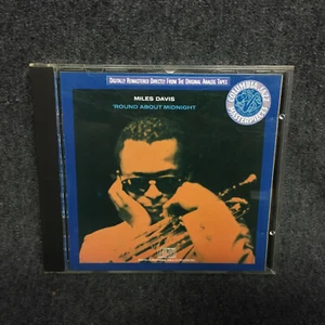 MILES DAVIS ROUND ABOUT MIDNIGHT USED MUSIC CD 6 ea TRACKS COLUMBIA JAZZ NICE - Picture 1 of 2