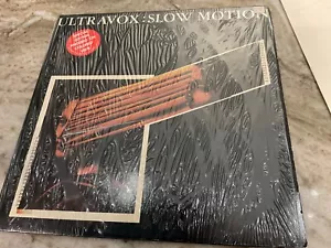 ULTRAVOX 12" SLOW MOTION 1978 UK CLEAR VINYL ISLAND 12WIP 6454 M/M - Picture 1 of 3